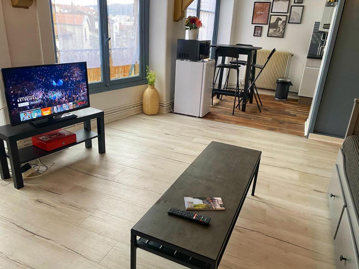 015 Chic & Cosy Studio 41M2 Hypercentre Wifi Smart Tv Netflix Сент Етиен Екстериор снимка