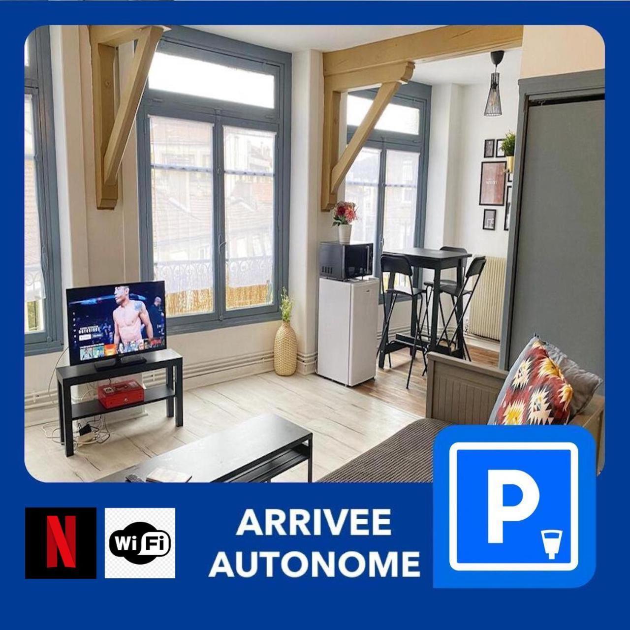 015 Chic & Cosy Studio 41M2 Hypercentre Wifi Smart Tv Netflix Сент Етиен Екстериор снимка